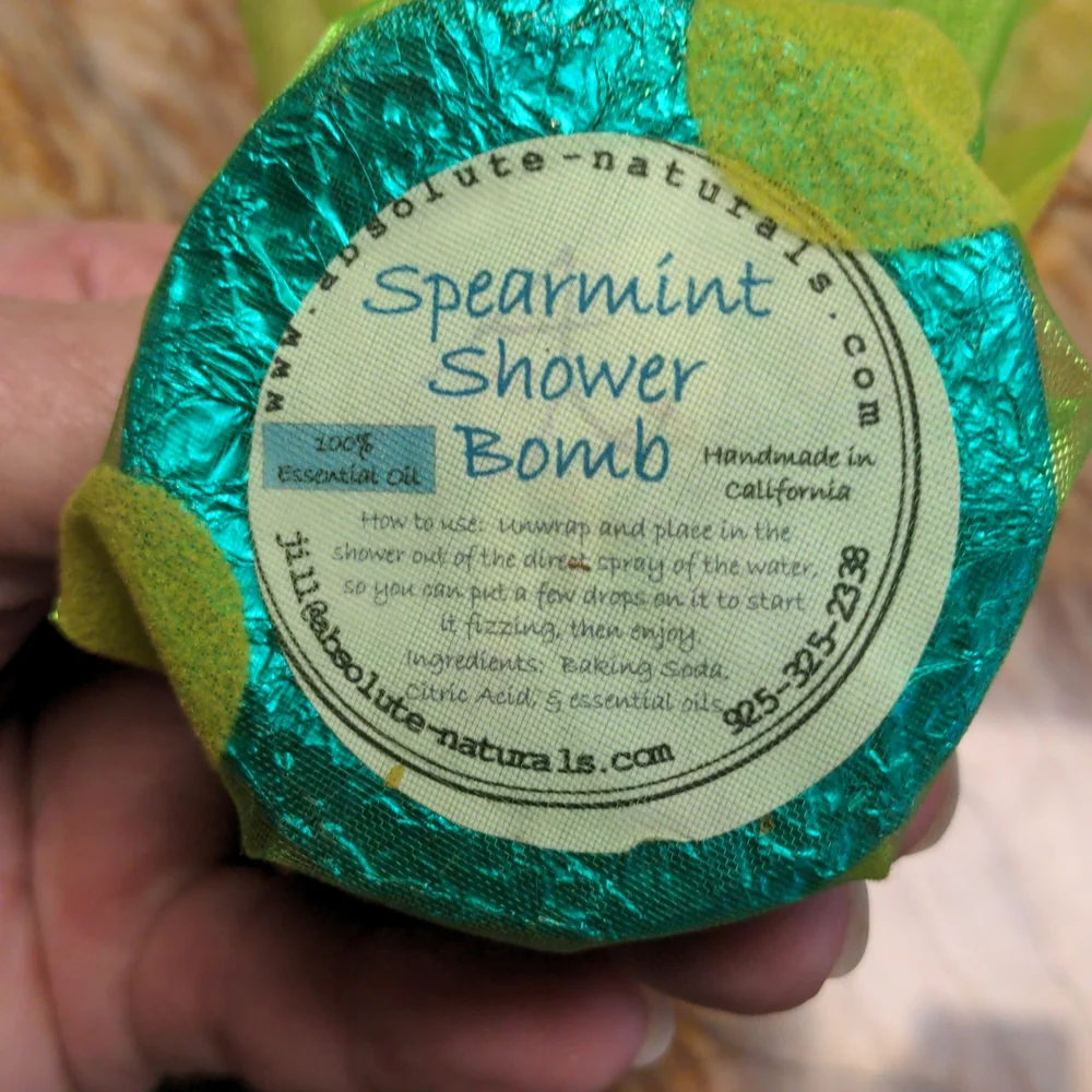 Spearmint Shower Bomb